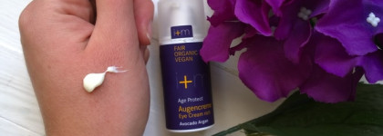 Любимец для нежных век - Eye cream rich age protect I+M Naturkosmetik