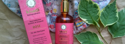 Ayurvedic face and body oil Rose Khadi