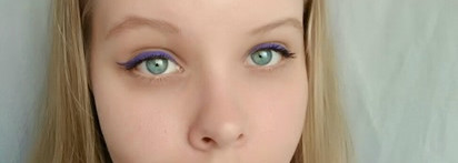 Цветная Жидкая Подводка для Глаз NYX Vivid Brights Eyeliner -Violet 02