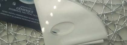 Advanced Génifique Hydrogel Melting Mask - новая  гидрогелевая маска от Lancome. Сияние, увлажнение, гладкость и тонус