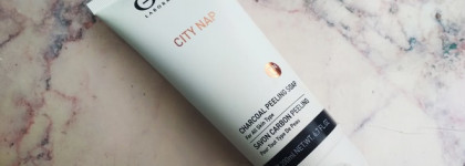 GiGi City NAP charcoal peeling soap - жидкое мыло для лица - мой домашний косметолог