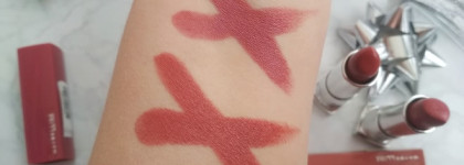 Maybelline Color Sensational Made for all Lipstick 373 Mauve for me и 376 Pink for me