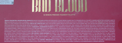 "Вражда" от AmorUs. Палетка пигментов с 32 оттенками Bad Blood