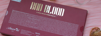 "Вражда" от AmorUs. Палетка пигментов с 32 оттенками Bad Blood