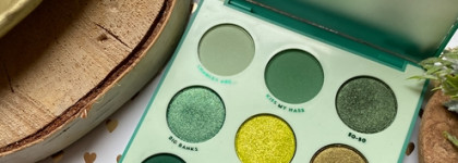 Зеленые оттенки в ColourPop Just My Luck