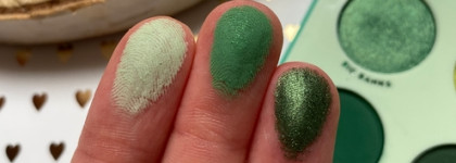 Зеленые оттенки в ColourPop Just My Luck