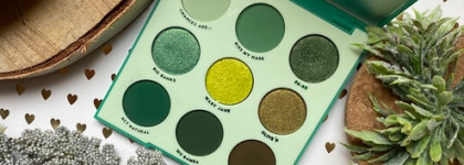 Зеленые оттенки в ColourPop Just My Luck