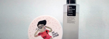 Cosrx BHA Blackhead Power Liquid - Средство от черных точек и Cosrx One Step Pimple Clear Pad - Диски от угрей