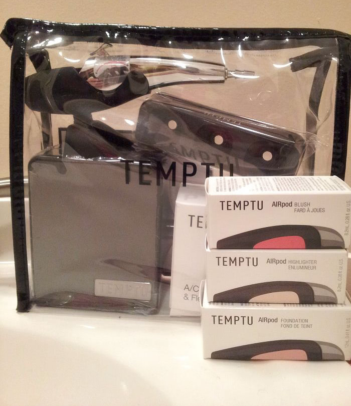 Temptu Pro Airbrush Kit  - Темпту Про Аэрограф для Бесконтактного Макияжа + Сравнение с Новой Моделью Temptu Air