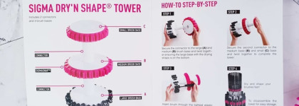 Sigma Dry'N Shape Tower Face & Eyes - Башня для сушки кистей Sigma