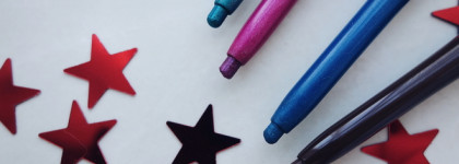 В коробке с карандашами