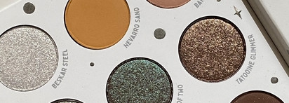 Бескарская сталь и пески Неварро: Colourpop - The Mandalorian Palette