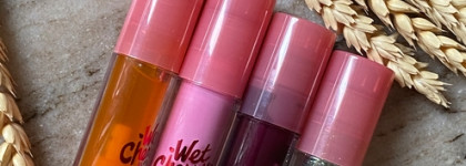 Любимые блески: Lime Crime Wet Cherry, оттенки Cherry crush, Baby cherry, Black cherry, Cherry slime