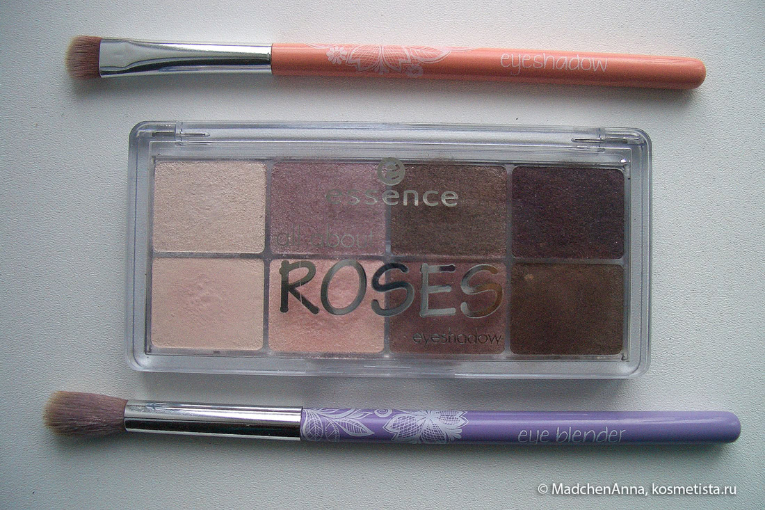 Essence all about roses макияж