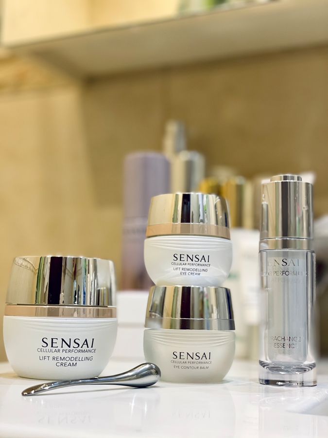 Sensai lift remodelling cream, Sensai lift remodelling eye cream, Sensai eye contour balm, Sensai hydrachange eye essence