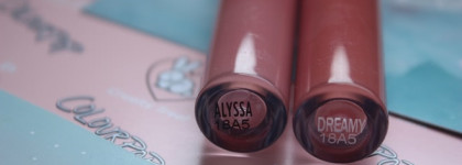 С расчетом на нюд: Colourpop Ultra Satin Lip в оттенках Dreamy и Alyssa