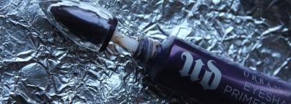 Сравнение баз под тени Urban Decay Primer Potion Anti-Age и NYX HD Eyeshadow Base