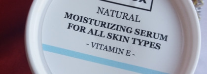 Ecobox: увлажняющая сыворотка с витамином Е для всех типов кожи и омолаживающий крем для лица с витамином А