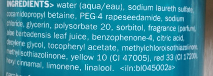 Bliss blood orange+white pepper soapy suds body wash+bubbing bath