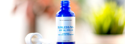 Солнцезащитный флюид для лица Skin Laboratory Sunless/50+: Защита на целых 12 часов. Работает?