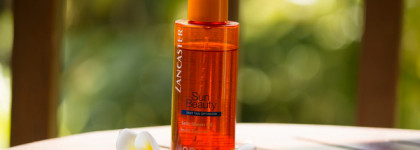 Безопасный загар и шелковистая кожа с маслом Lancaster Sun Beauty Satin Sheen Oil Spf30 Fast Tan Optimizer