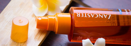 Безопасный загар и шелковистая кожа с маслом Lancaster Sun Beauty Satin Sheen Oil Spf30 Fast Tan Optimizer