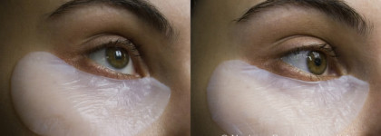 Жемчужная маска для глаз и гидрогелевая маска с пробиотиками от Lancome Advanced Genifique