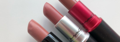 Нюдовые помады правят миром! Любимчики от Mac: оттенки Laissez-Faire, Faux, Viva Glam II