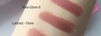 Нюдовые помады правят миром! Любимчики от Mac: оттенки Laissez-Faire, Faux, Viva Glam II