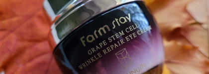Лучший питательный крем для глаз FarmStay Grape Stem Cell Wrinkle Repair Eye Cream