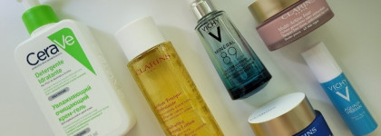 Мой базовый уход за кожей лица. Средства, к которым я возвращаюсь всегда