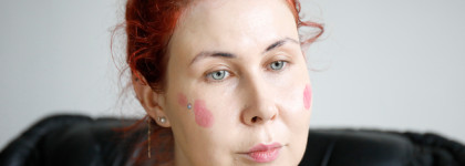 Эксперимент - все лицо косметикой в формате стиков. Расхламление в подарок