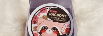 Из панды в енота. Увлажняющие патчи под глаза Pink Racoony Hydro Gel Eye and Cheek Patch Rosa Centifolia Flower Water and Gold