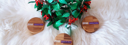 Тени и праймер под тени ТМ ZAO make up. Летняя бронза