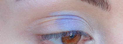 Макияж в фиолетовых оттенках. Прованс