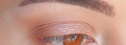 Освежающий макияж в бежево розовых оттенках