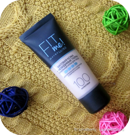 Тональный крем Maybelline Fit me! или как бестселлер оказался для меня разочарованием. У меня оттенок #100. Фото До и После