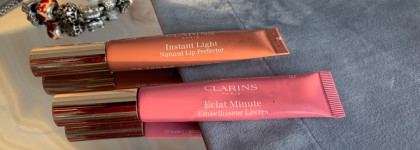 Любимые оттенки Clarins Eclat Minute Natural Lip Perfector #6 и #7
