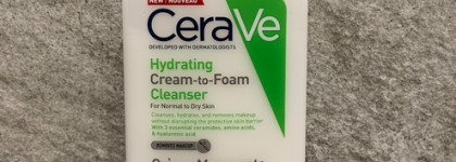 Крем-пенка для умывания для сухой и нормальной кожи Cerave Hydrating Cream-to-Foam Cleanser