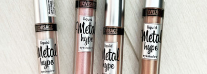 Я влюбилась - жидкие тени для век Luxvisage Metal Hype