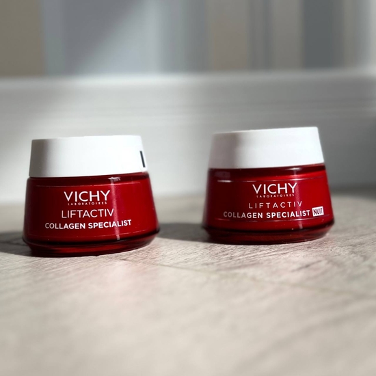 Антиэйдж от Vichy. Дневной и ночной кремы Liftactiv Collagen Specialist