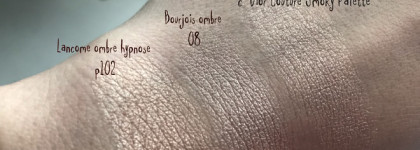 Дуэт от Ланком. Lancome Rouge in Love 343b fall in rose и Lancome Ombre Hypnose Mono p102