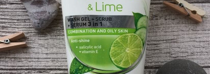 Bielenda Bouquet Nature Cucumber & Lime 3in1 Wash Gel + Scrub + Serum