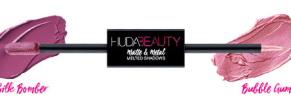 CutCrease за 60 секунд. Huda Beauty представляет Matte & Metal Melted Shadows + видеоинструкция от Худы