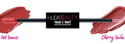 CutCrease за 60 секунд. Huda Beauty представляет Matte & Metal Melted Shadows + видеоинструкция от Худы