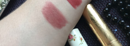 Gucci Rouge a levres satin 202 Moira Sienna & voile 203 Mildred Rosewood