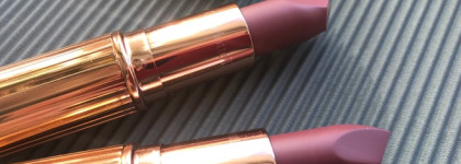 Charlotte Tilbury Matte Revolution Pillow Talk & Pillow Talk Medium Lipsticks. Сестры, но не близнецы
