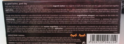Essence Magnetic False Lashes - glamour lashes 01 good lashes, good day - магнитные накладные ресницы