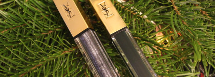 Yves Saint Laurent Mascara Vinyl Couture No 8 I’m The Storm Dark Sparkle Top Coat - ресницы в серебре