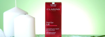 Сияющий взгляд с Концентратом с эффектом лифтинга для кожи вокруг глаз Total Eye Lift Concentrate Clarins